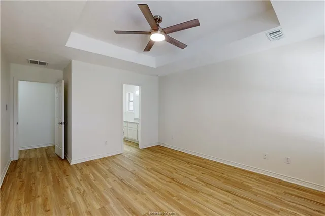 wooden floor in an empty room