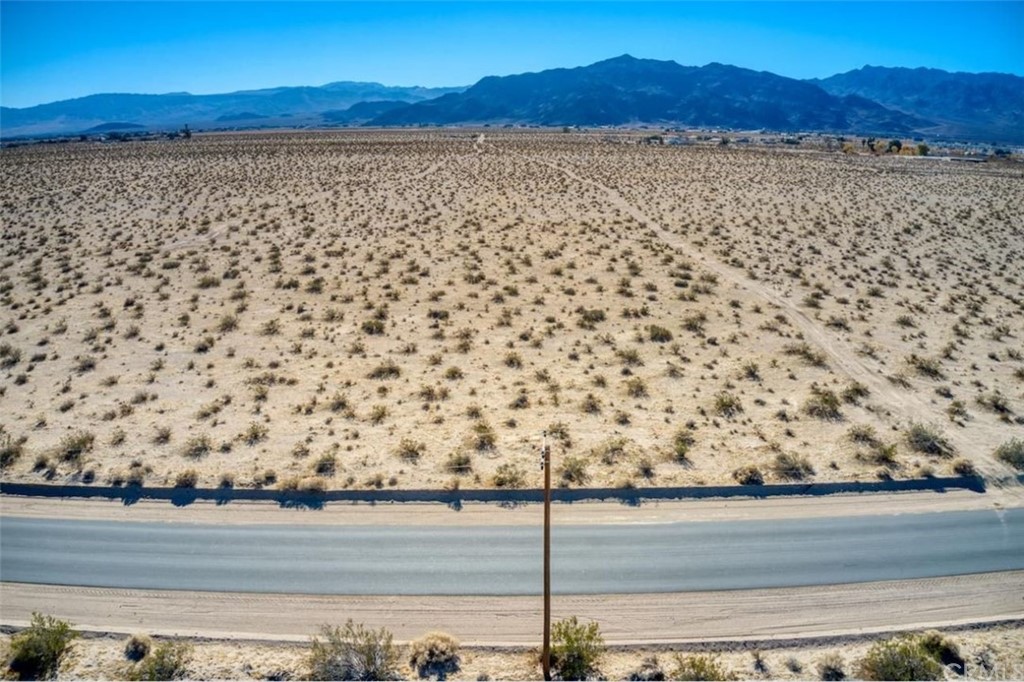 45252 Silver Valley Road Newberry Springs, CA 92365 - Photo 1 of 1 a view of a mountain view from a yard