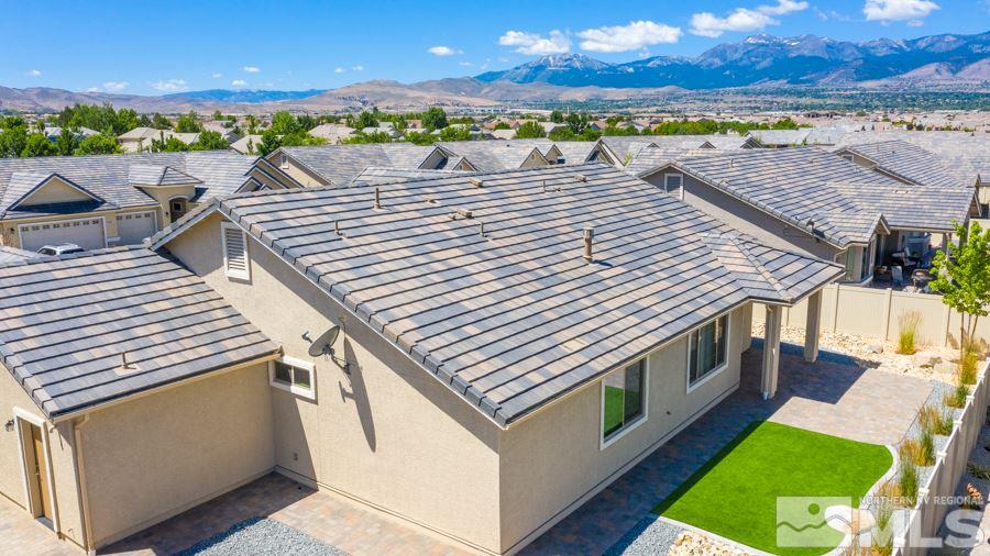 2417 Silver Maple Drive Reno, NV 89521 - Photo 38 of 38 a view of a patio with wooden floor