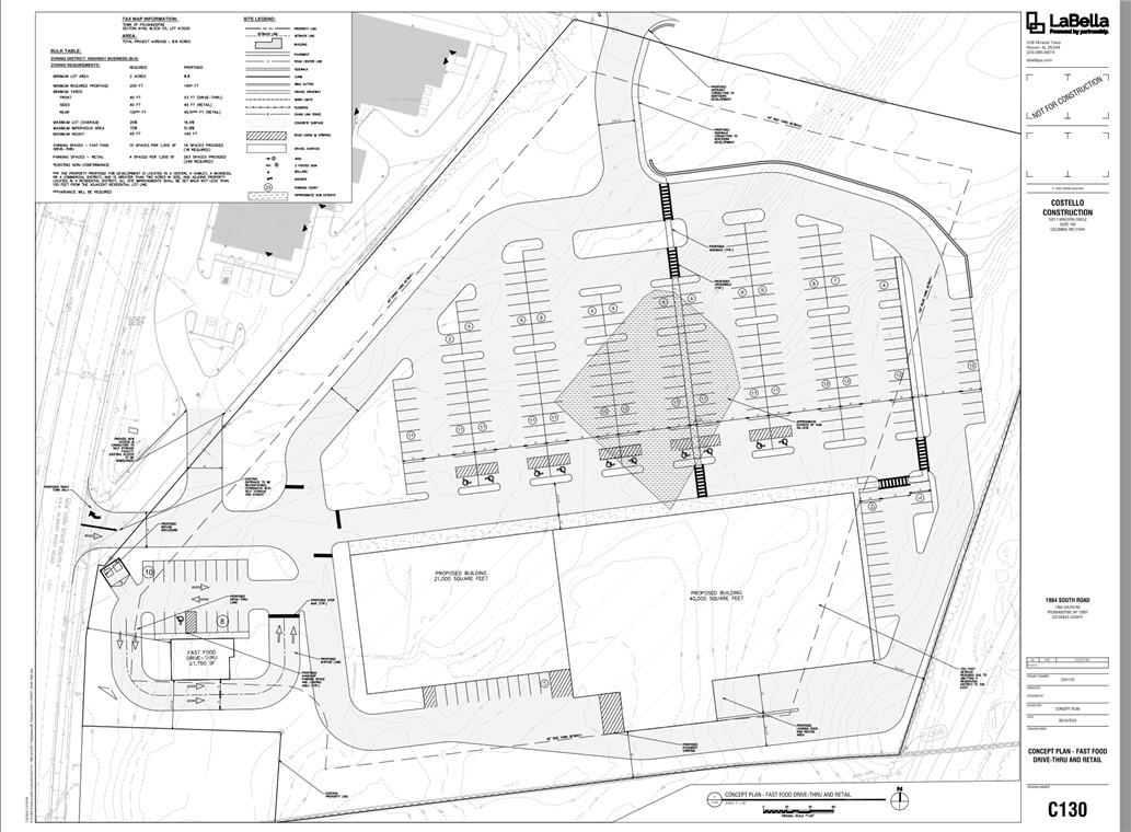 1984 South Road Poughkeepsie, NY 12601 - Photo 6 of 11 Retail Concept Planfor 1984 South Rd
