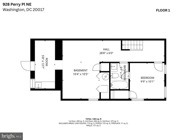 a picture of a floor plan