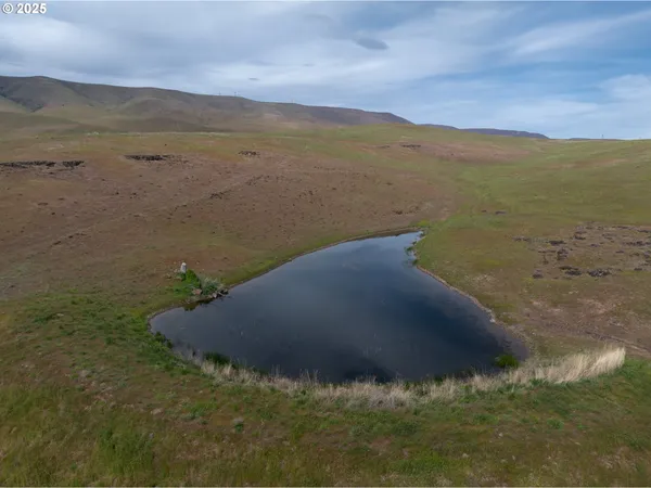 a view of lake and mountain