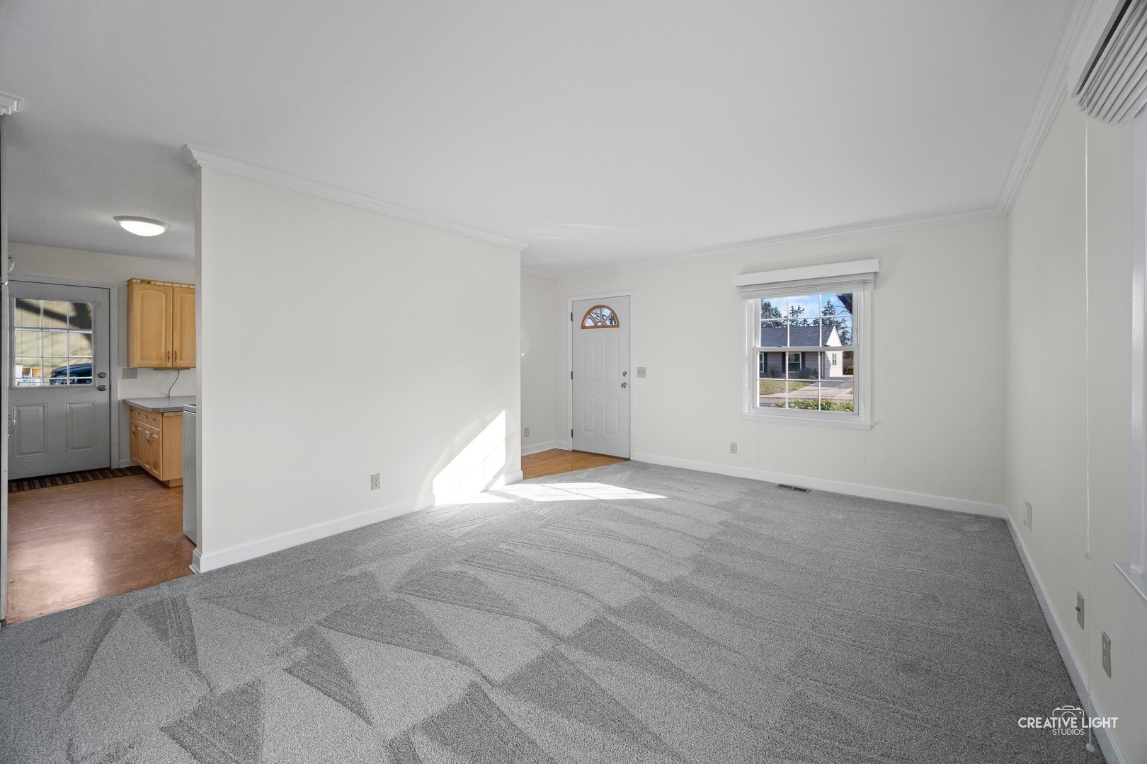 63 Saugatuck Road Montgomery, IL 60538 - Photo 3 of 25 an empty room with a bathroom and a sink
