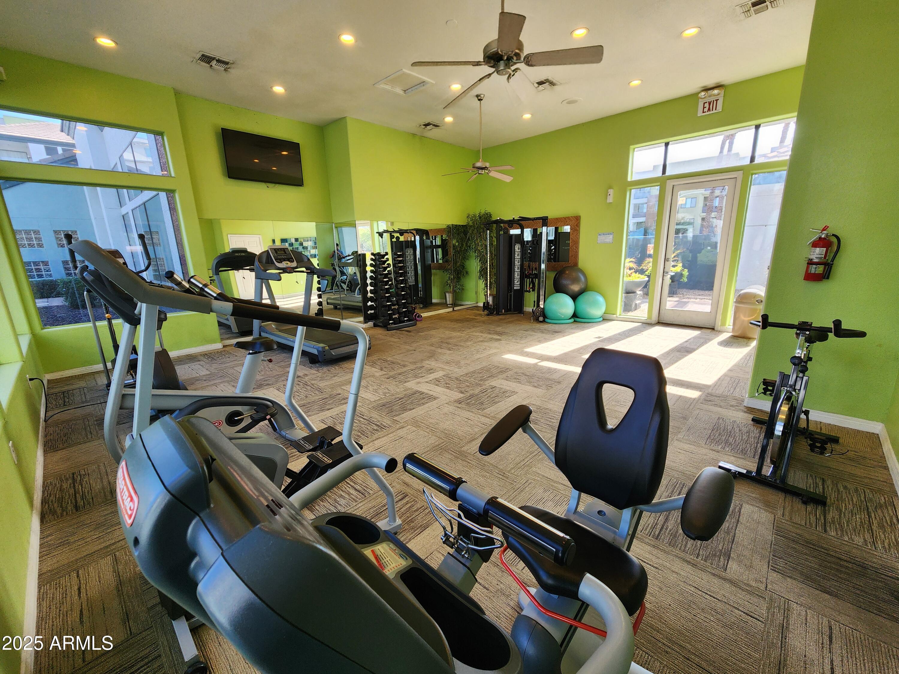 3848 North 3rd Avenue, Unit 1044 Phoenix, AZ 85013 - Photo 17 of 22 a view of a room with gym equipment