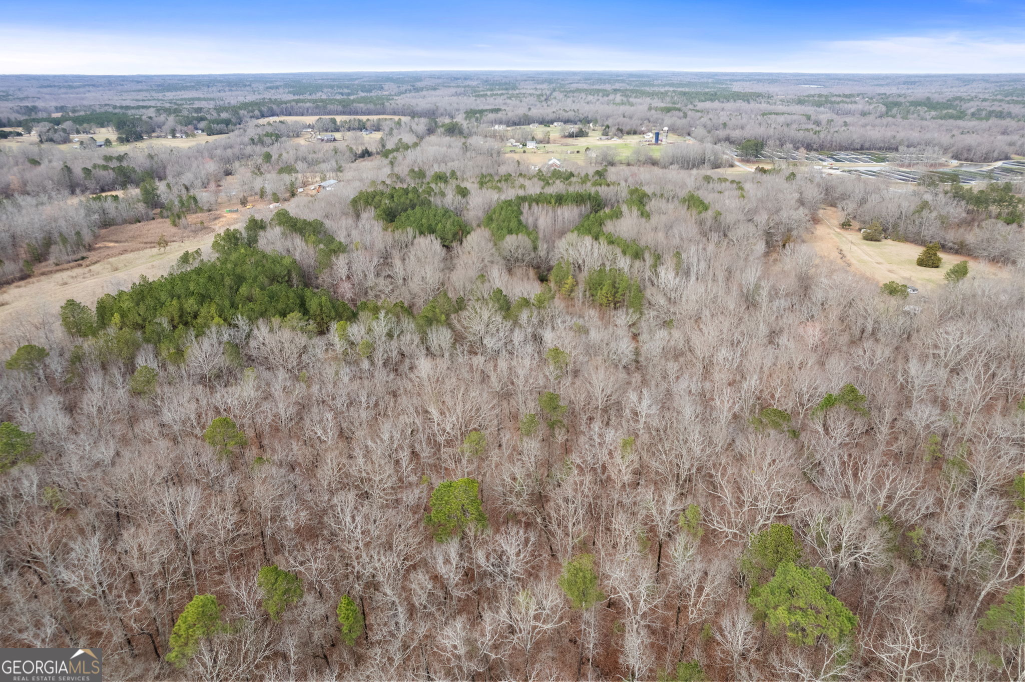 34.61-acres Walker Road Meansville, GA 30256 - Photo 10 of 19 a view of city and green space