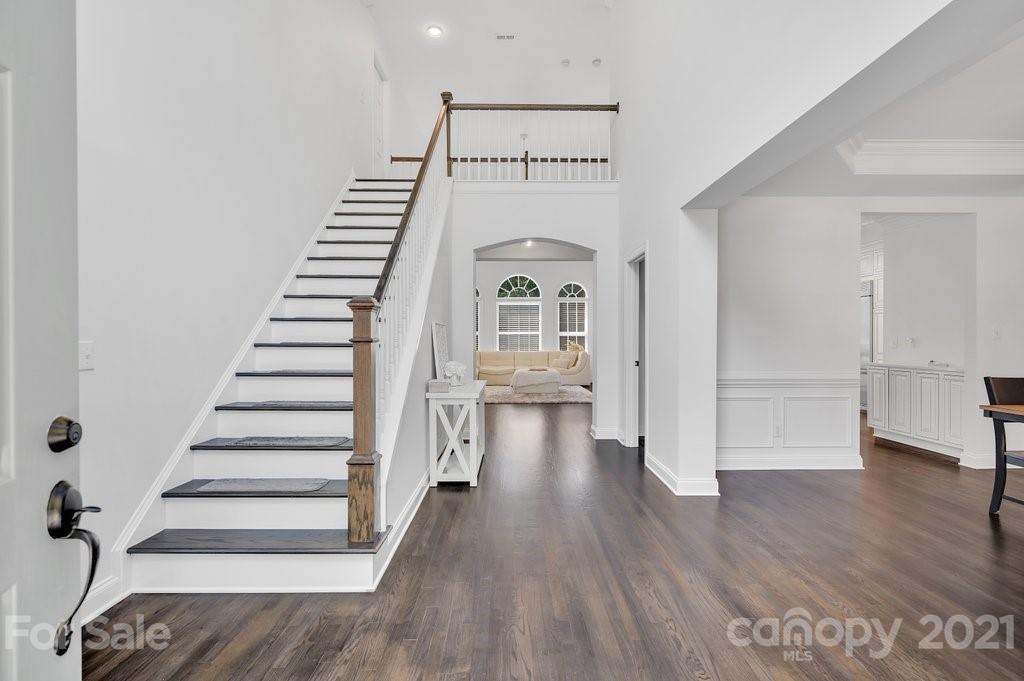 1883 Chestnut Hill Drive Tega Cay, SC 29708 - Photo 4 of 34 a view of entryway with wooden floor
