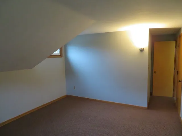 an empty room with an empty space