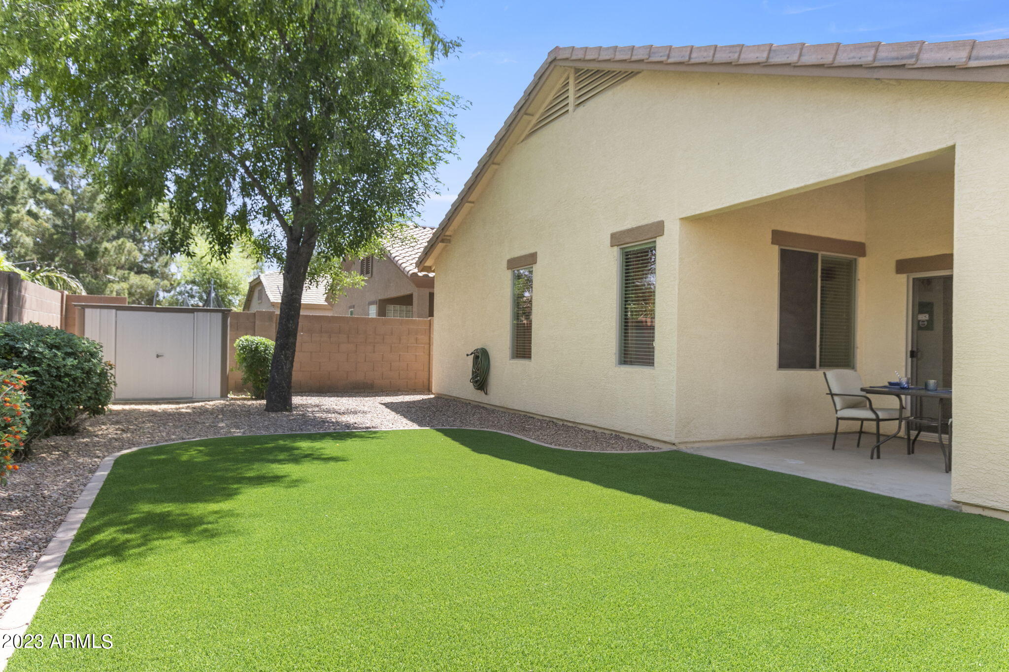 4560 East Murrieta Road Gilbert, AZ 85297 - Photo 37 of 47 Turf Backyard