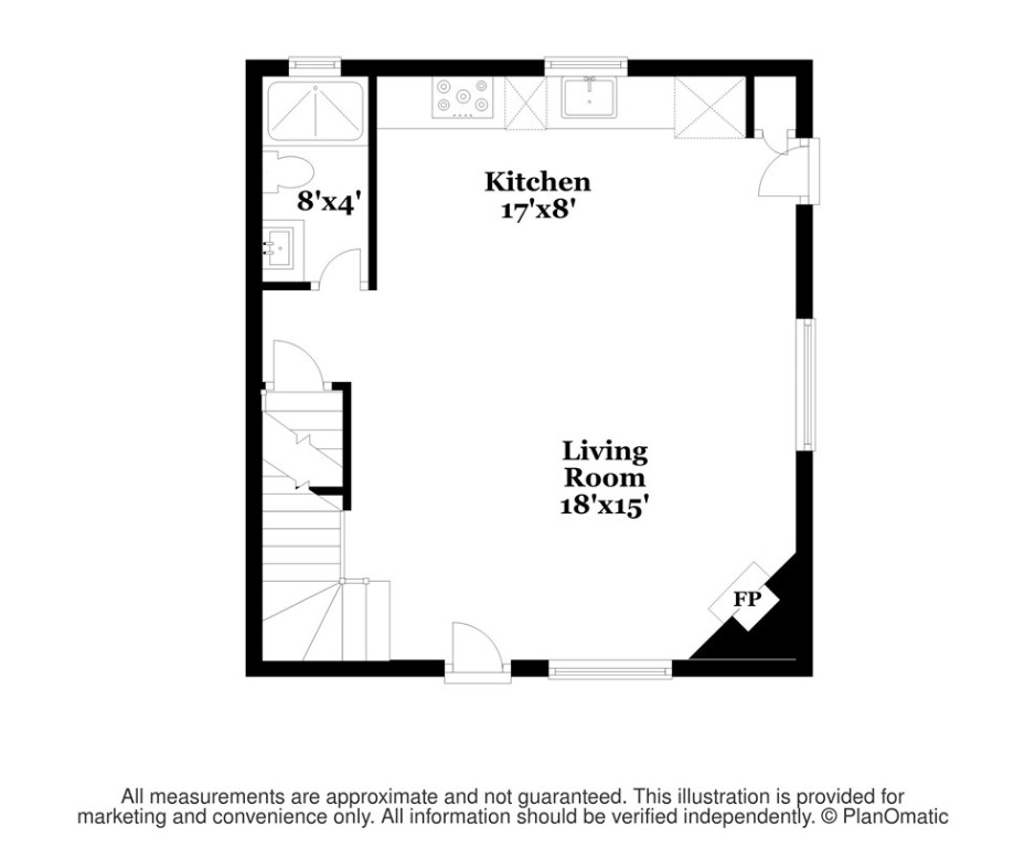 7 Cliff Terrace, Unit A Newport, RI 02840 - Photo 20 of 22 Floor Plan First Floor