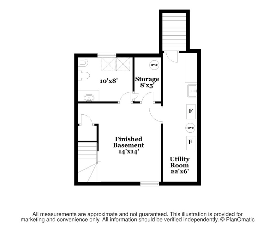 7 Cliff Terrace, Unit A Newport, RI 02840 - Photo 22 of 22 Floor Plan Lower Level