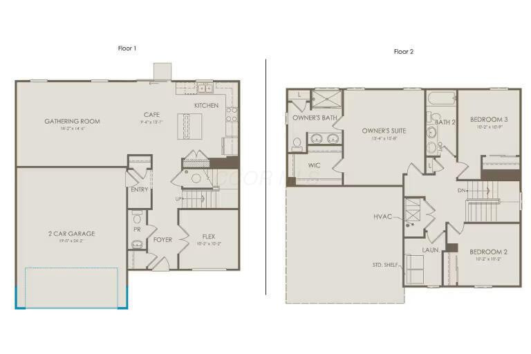 290 Rye Street, Unit LOT 47 Galloway, OH 43119 - Photo 18 of 18 Floorplan