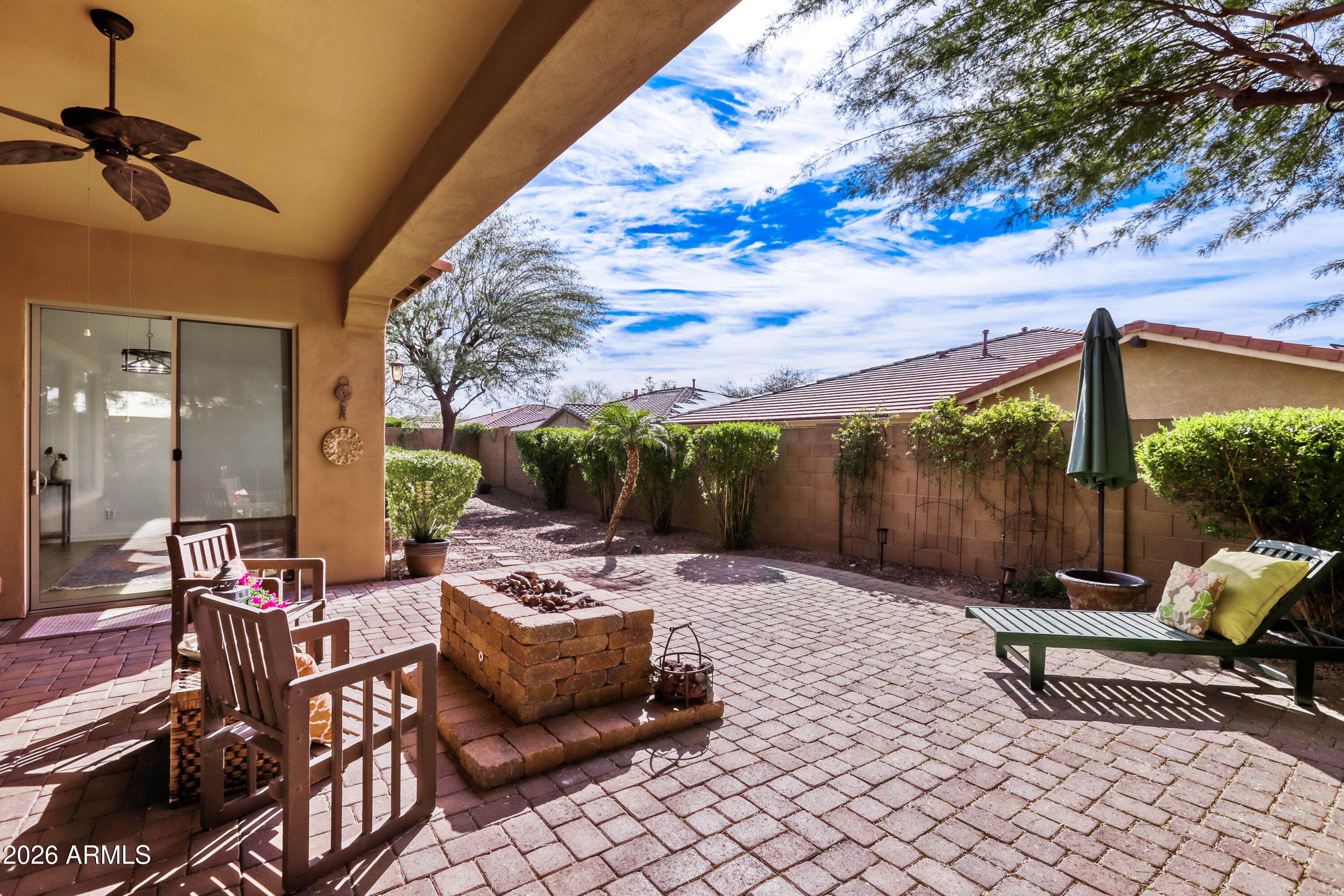 12319 West Eagle Ridge Lane Peoria, AZ 85383 - Photo 19 of 45 Patio with Gas Firepit