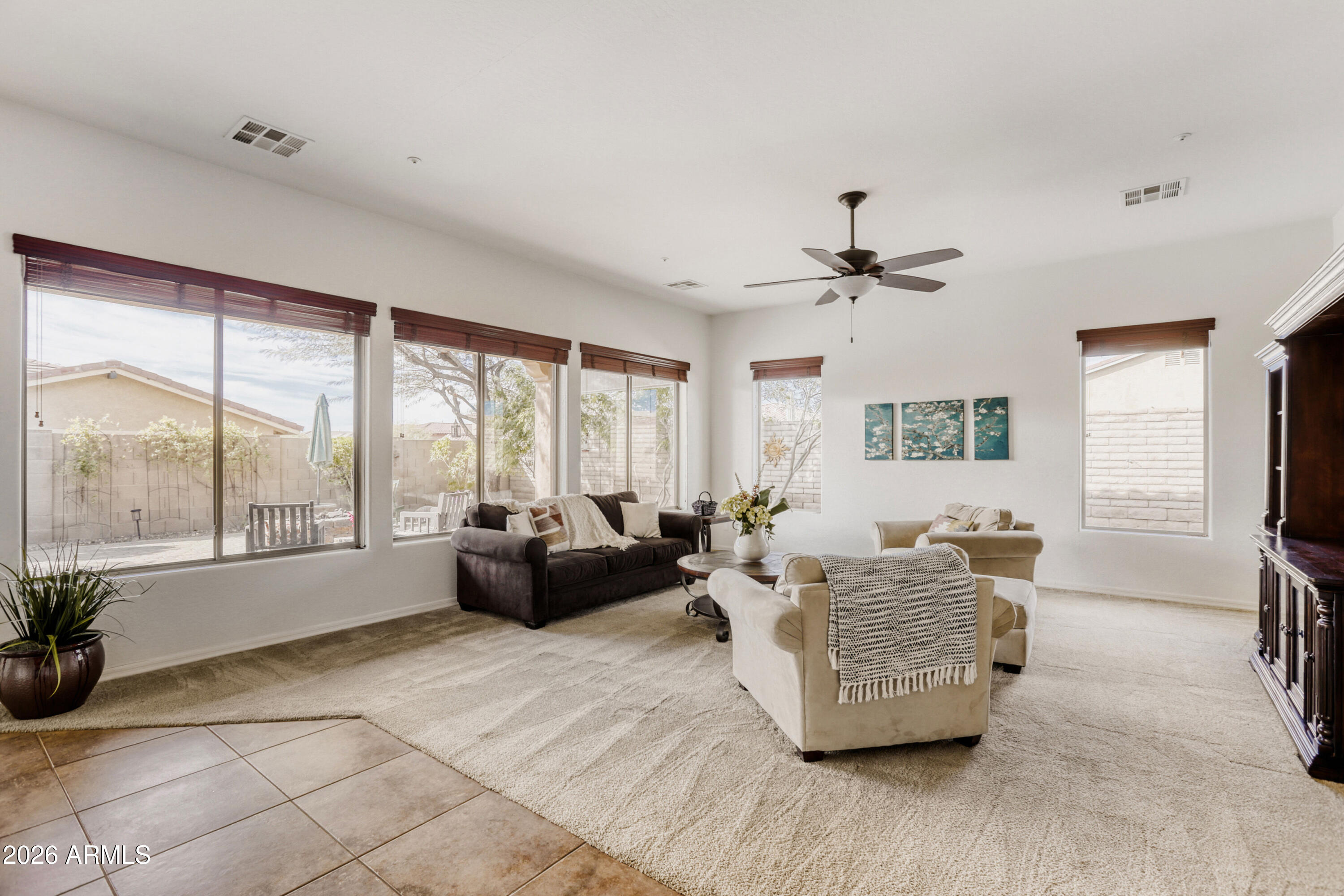 12319 West Eagle Ridge Lane Peoria, AZ 85383 - Photo 5 of 45 Picture windows of inviting backyard