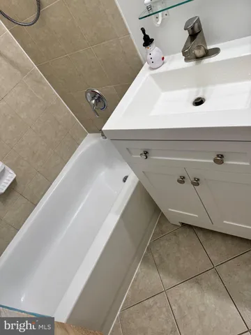 a close view of utility room