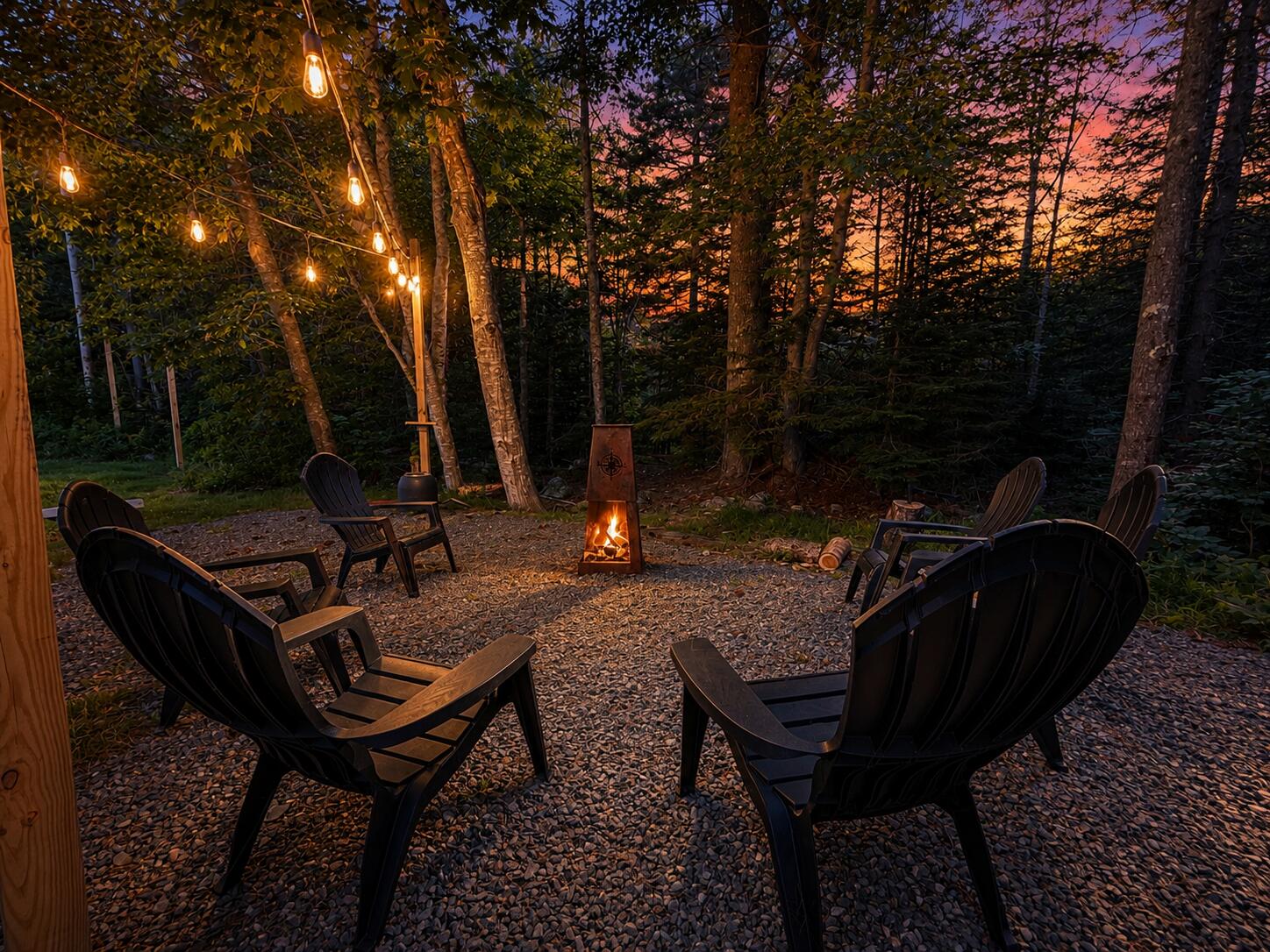 967 Newbury Neck Road Surry, ME 04684 - Photo 4 of 46 Twighlight fire pit