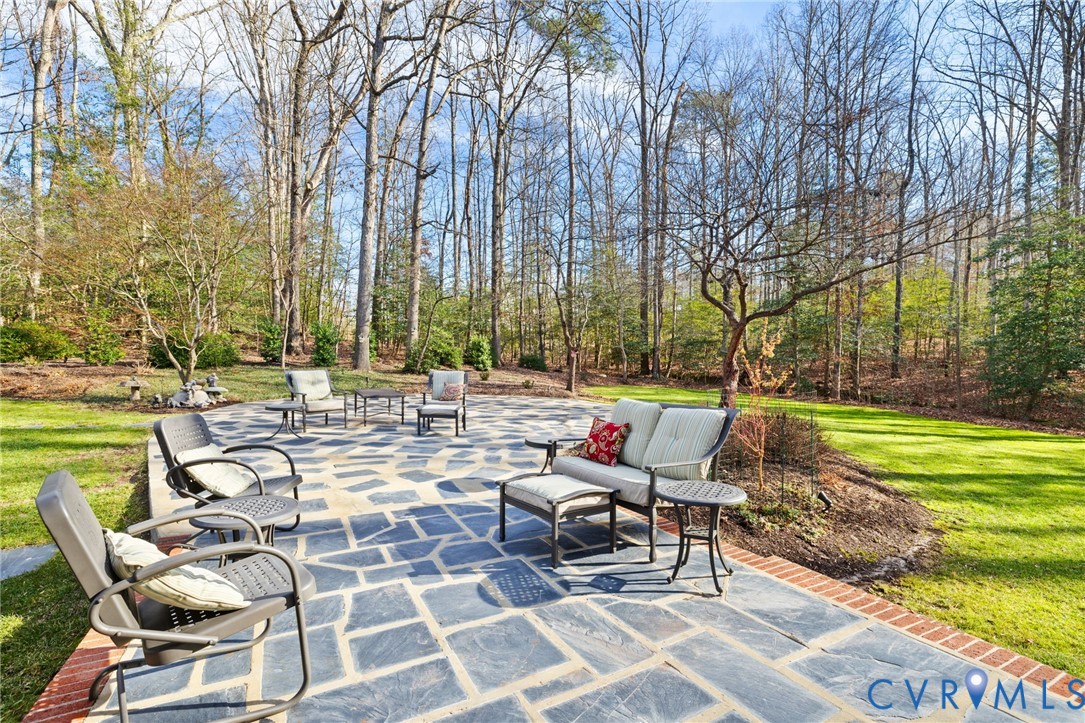 1530 Greenberry Road Powhatan, VA 23139 - Photo 33 of 49 a view of swimming pool with chairs and tree