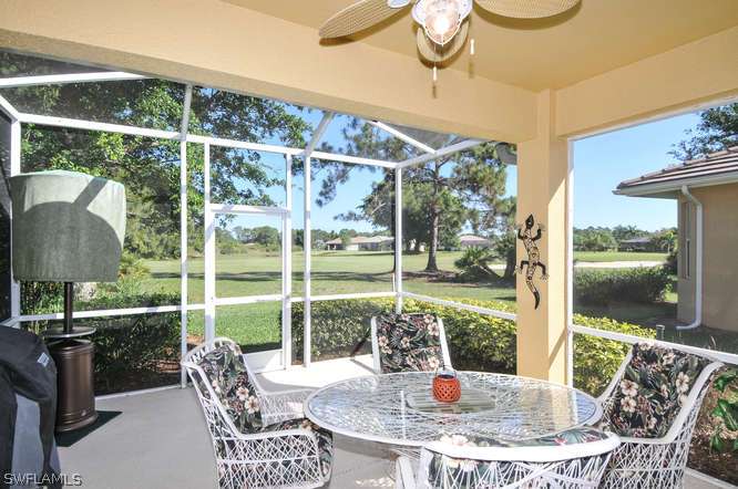 4688 Fairloop Lehigh Acres, FL 33973 - Photo 11 of 24 a view of a dining room with furniture window and outside view
