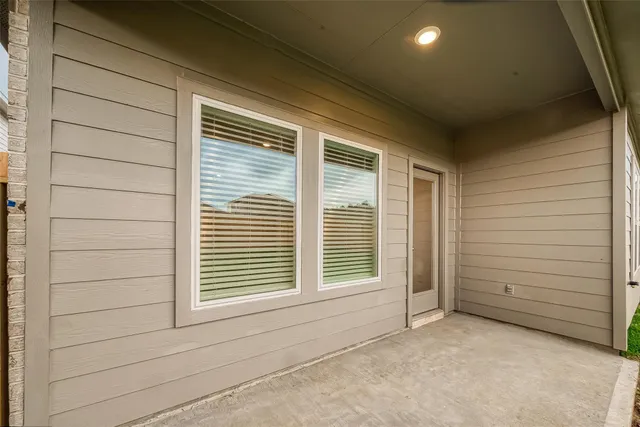 a view of house that has a window