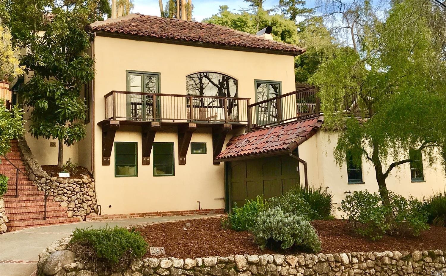 269 Crescent Road San Anselmo, CA 94960 - Photo 1 of 1 a front view of a house with garden