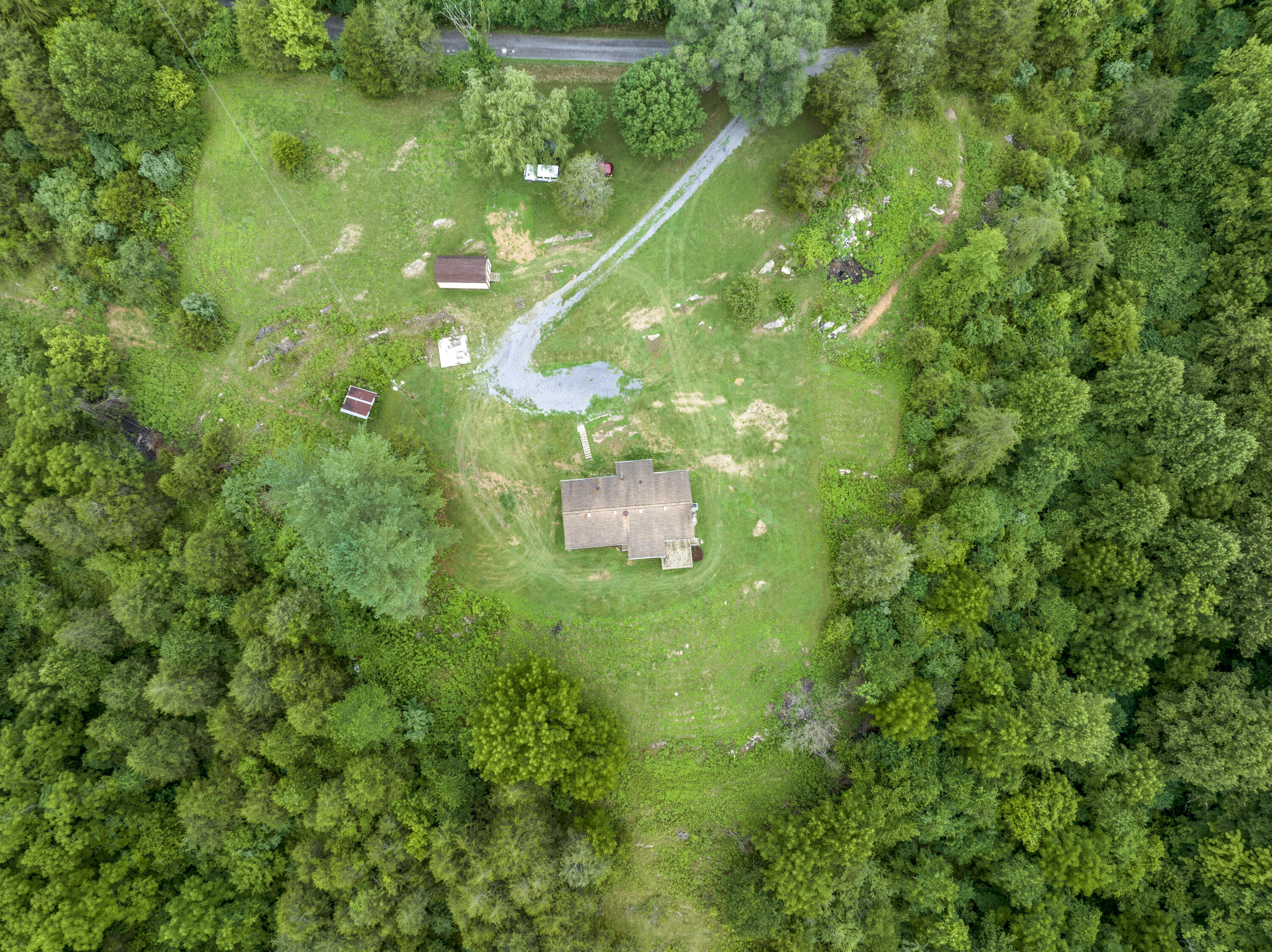 3764 Copper Creek Road Duffield, VA 24244 - Photo 30 of 30 Aerial view