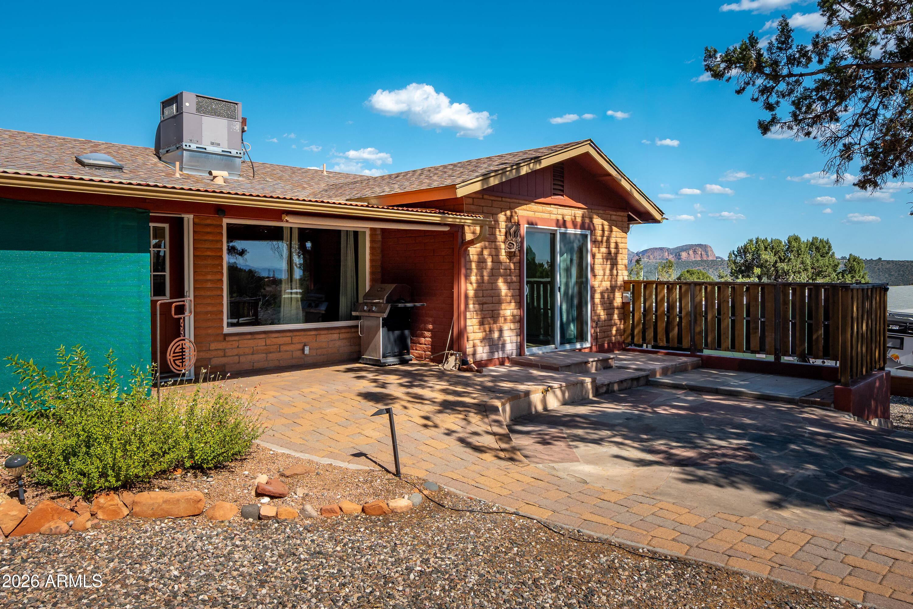 155 Meander Way Sedona, AZ 86336 - Photo 48 of 49 Flagstone Patio-Rear of Home