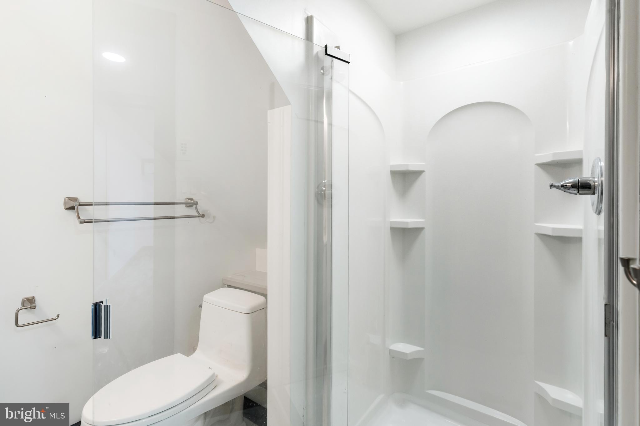 3211 Pricetown Road Fleetwood, PA 19522 - Photo 45 of 71 a bathroom with a toilet and a shower