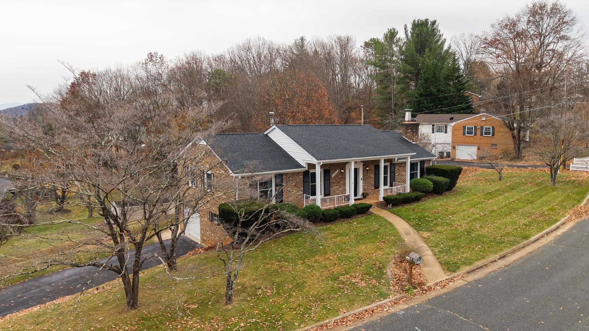 1222 Pinehurst Road Staunton, VA 24401 - Photo 45 of 52 an aerial view of a house