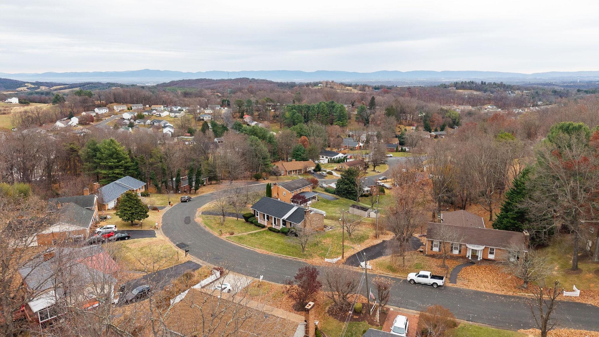 1222 Pinehurst Road Staunton, VA 24401 - Photo 52 of 52 a view of a city with mountain