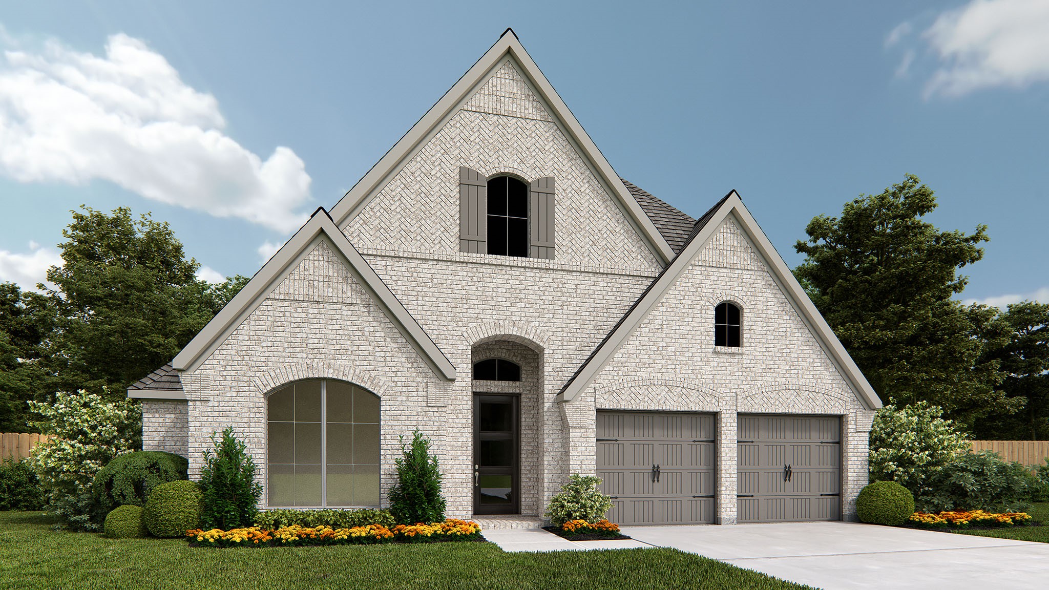 6418 Corinthian Way Manvel, TX 77578 - Photo 1 of 13 a front view of a house with a yard