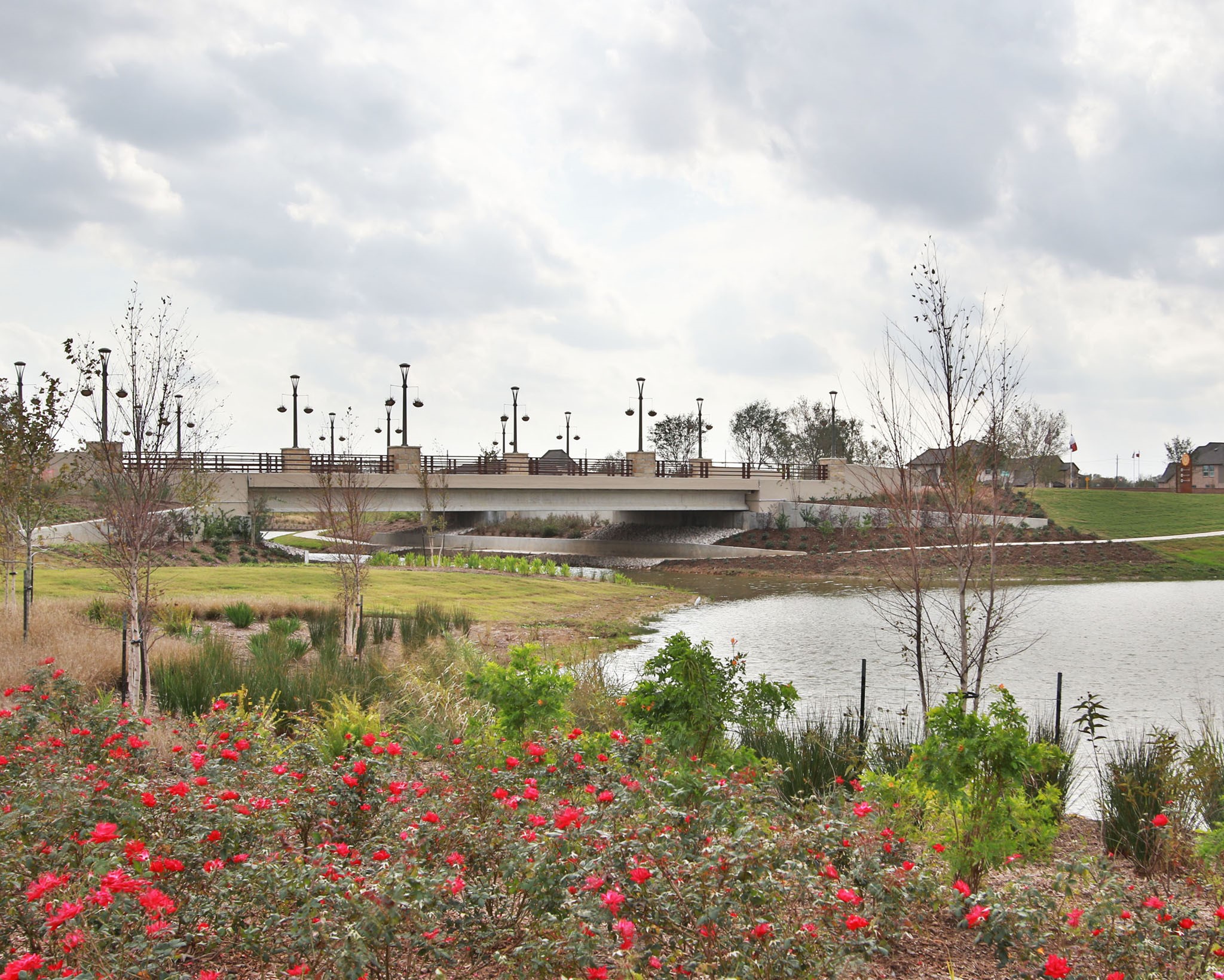 6418 Corinthian Way Manvel, TX 77578 - Photo 12 of 13 a view of lake with green space