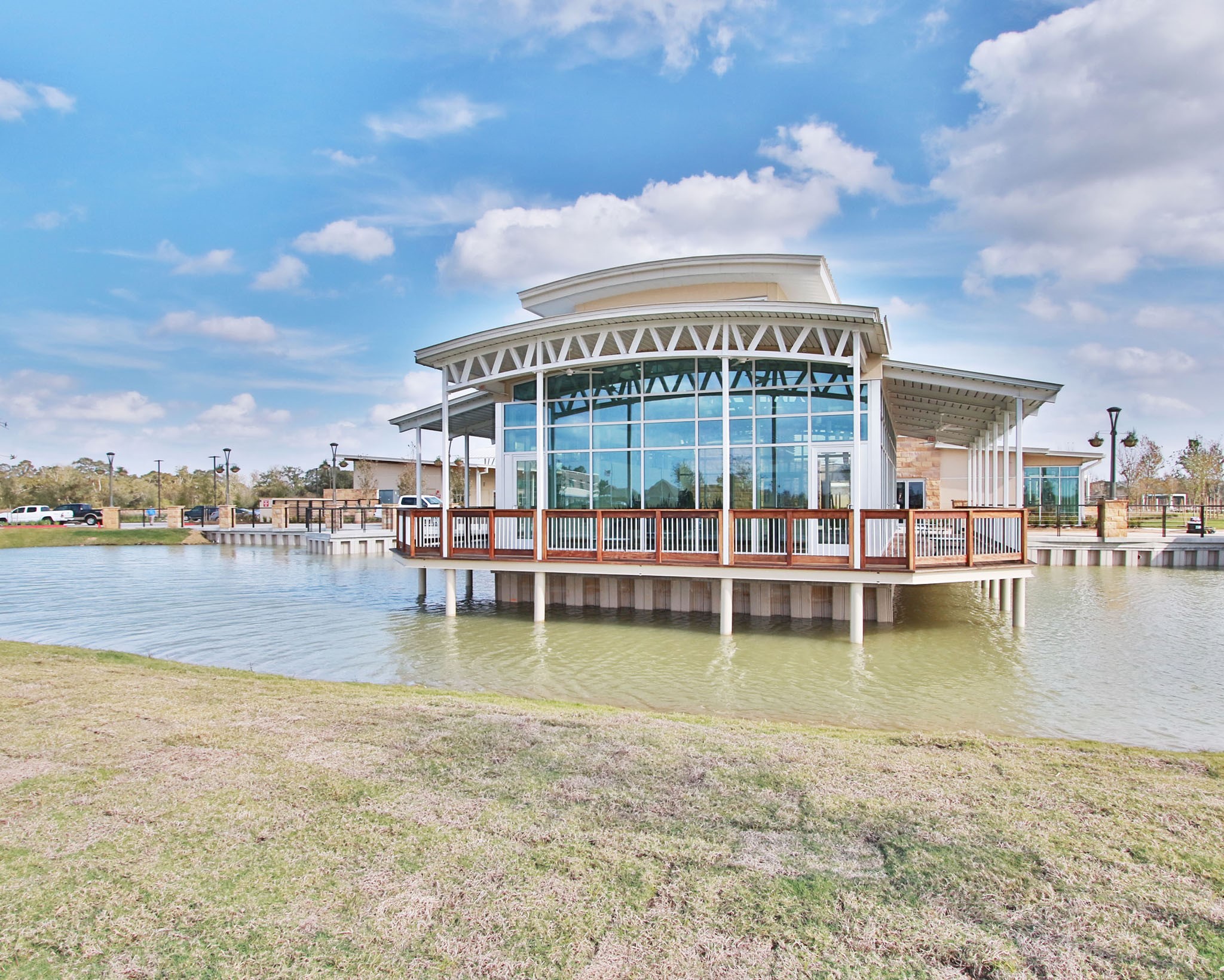 6418 Corinthian Way Manvel, TX 77578 - Photo 4 of 13 a view of a swimming pool and outdoor space