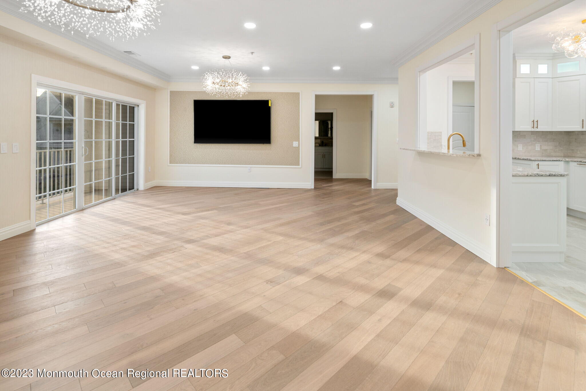 116 Potts Road Morganville, NJ 07751 - Photo 15 of 34 a view of an empty room with a kitchen