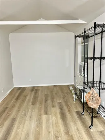 a view of a hardwood floor