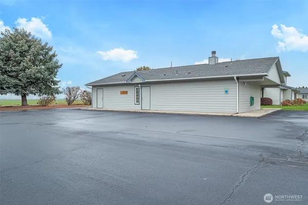a view of garage and utility room
