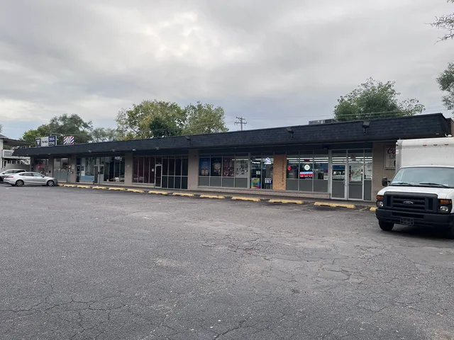 a car parked in front of a house