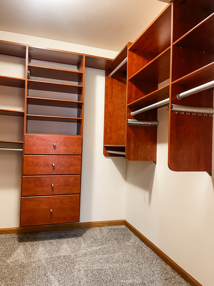 1308 Axcel Lane Sycamore, IL 60178 - Photo 28 of 40 a view of walk in closet with empty racks