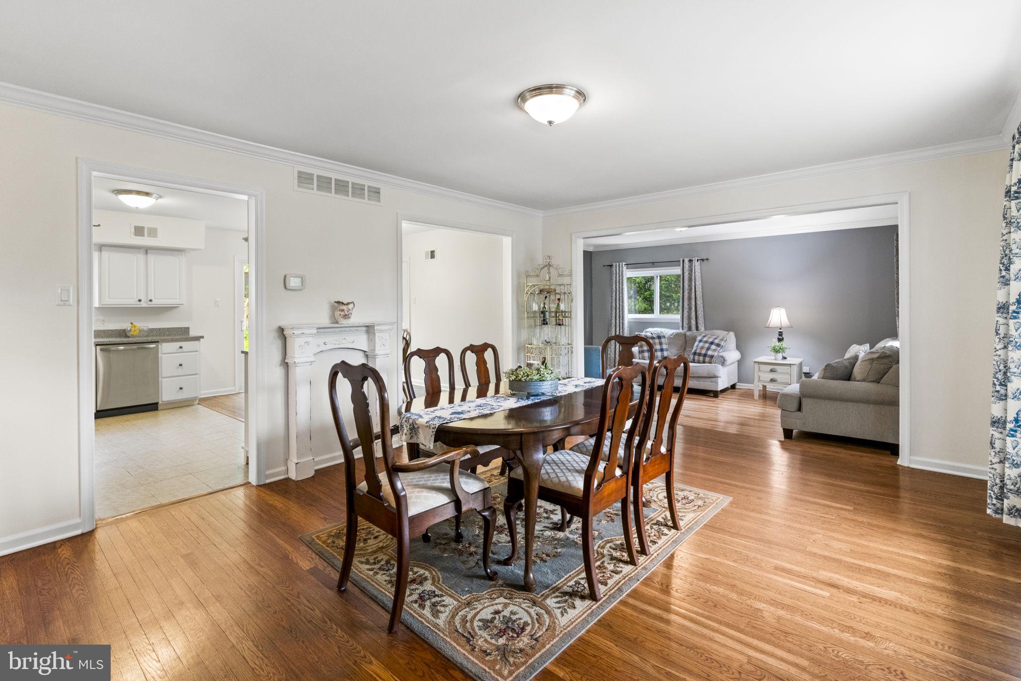 3019 Appledale Road Eagleville, PA 19403 - Photo 8 of 36 a view of a dining room with furniture and wooden floor