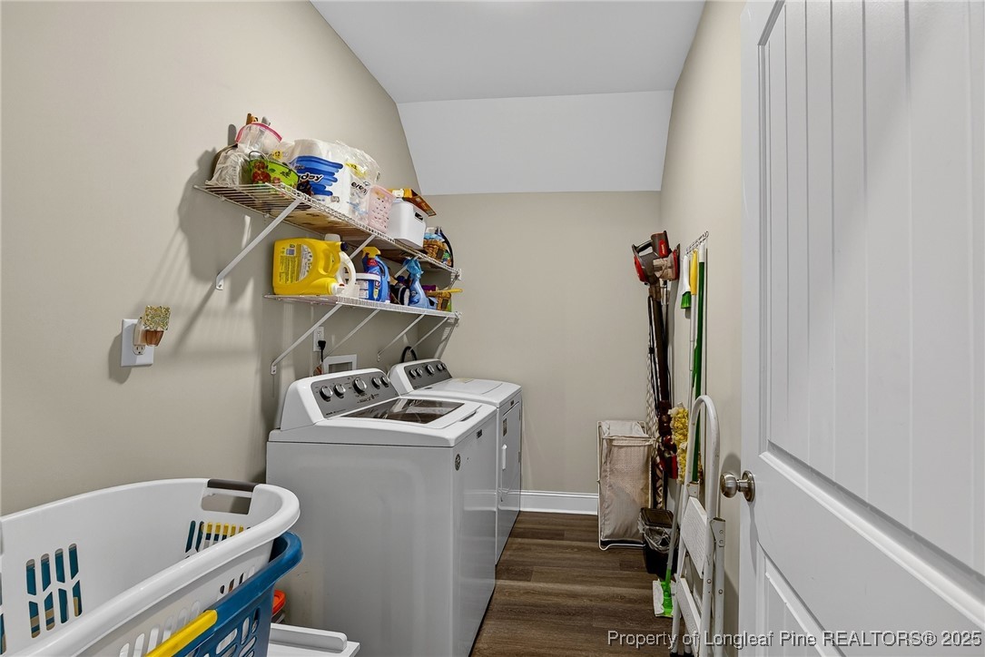 193 Rocking Horse Lane Raeford, NC 28376 - Photo 17 of 25 a view of a room with gym equipment