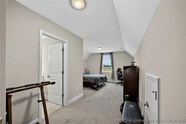 a view of entryway with livingroom