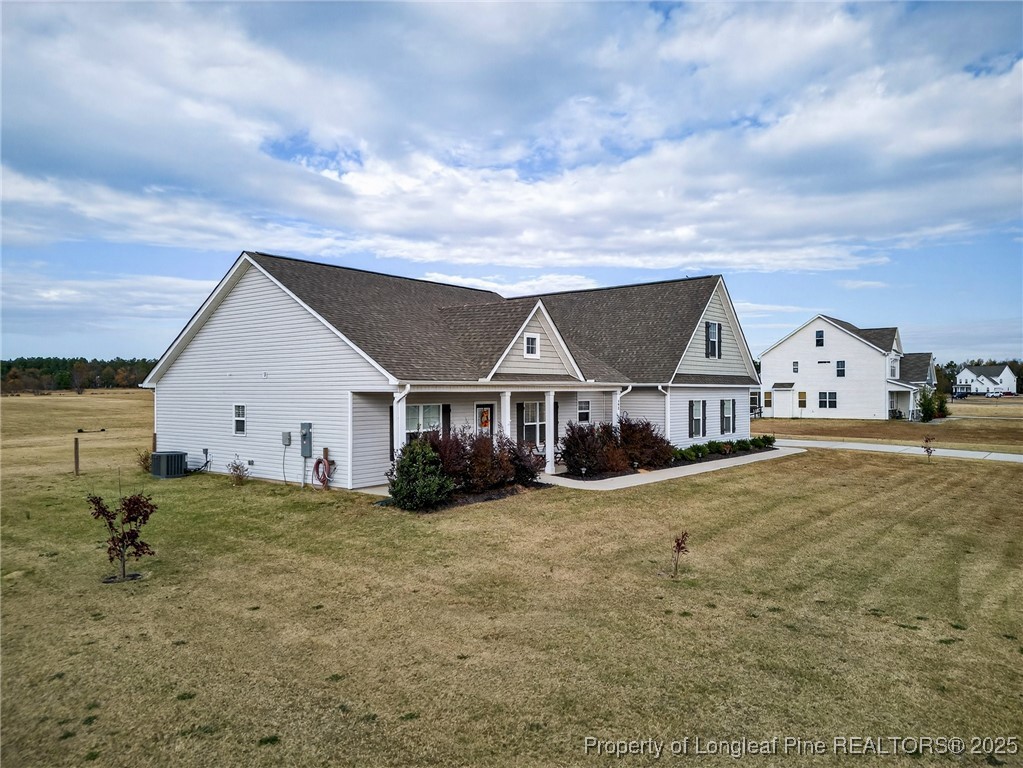 193 Rocking Horse Lane Raeford, NC 28376 - Photo 3 of 25 a view of house with yard