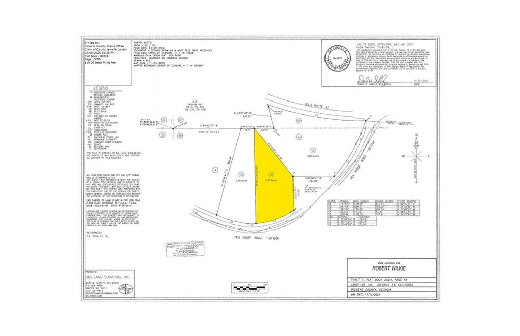Lot 7 Pea Ridge Road Ball Ground, GA 30107 - Photo 1 of 3 Gallery Image 1