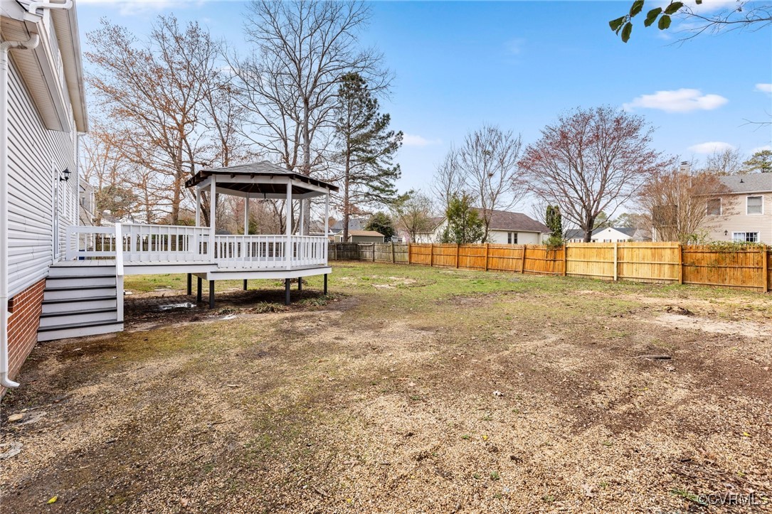 7380 Trailing Rock Road Prince George, VA 23875 - Photo 5 of 34 Rear Yard