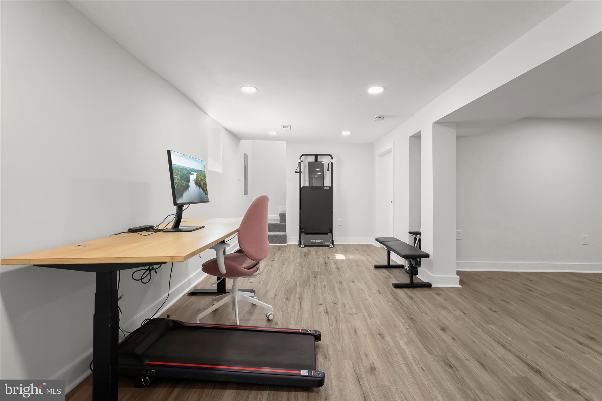 5822 Ethelbert Avenue Baltimore, MD 21215 - Photo 25 of 37 a view of a room with gym equipment