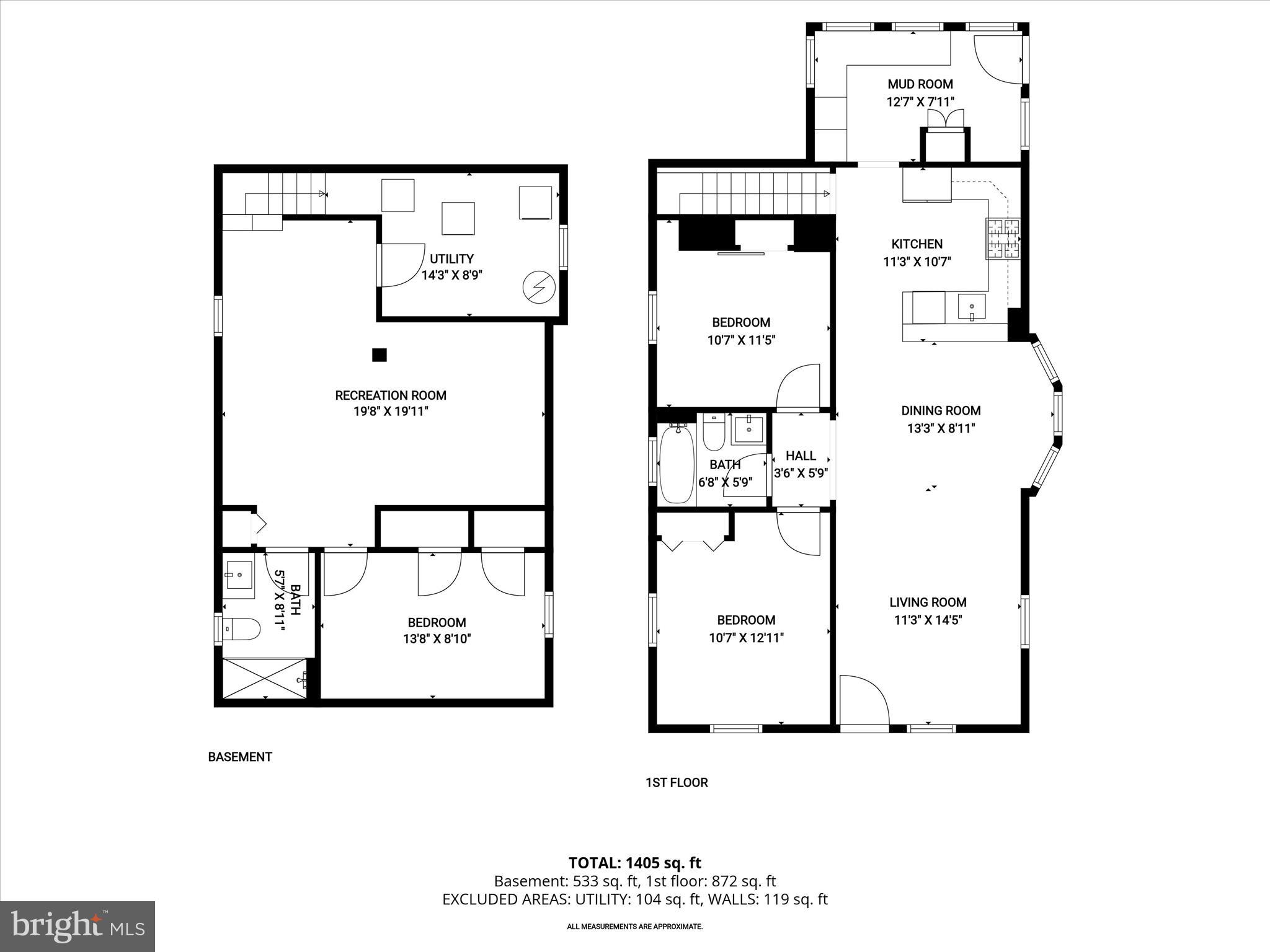 5822 Ethelbert Avenue Baltimore, MD 21215 - Photo 37 of 37 a picture of a floor plan