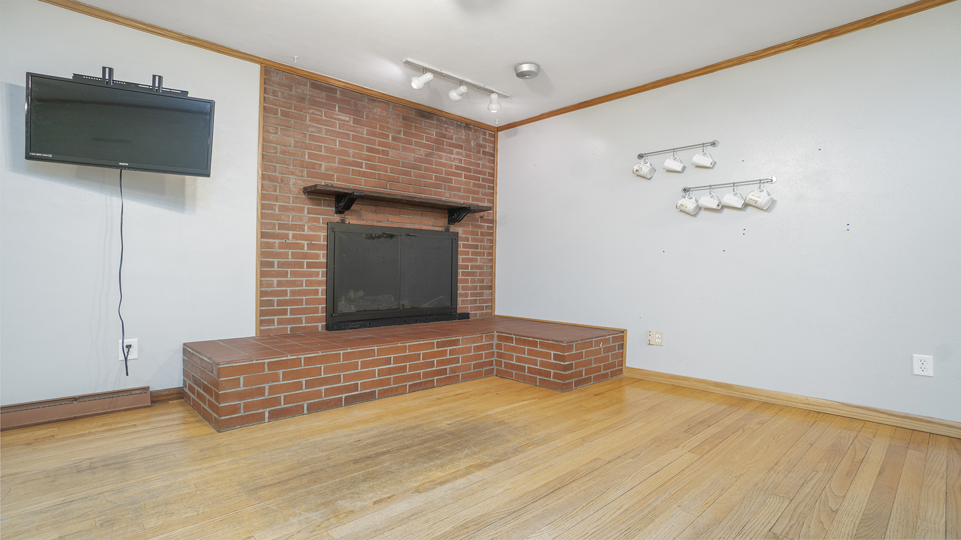 2077 Grand Detour Road Dixon, IL 61021 - Photo 20 of 33 a bedroom with a bed and a flat screen tv
