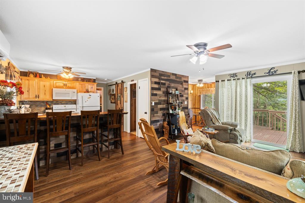 112 Judd Lane Mount Jackson, VA 22842 - Photo 14 of 63 a view of a dining room with furniture window and outside view