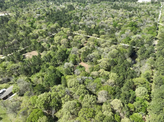 a view of a green yard