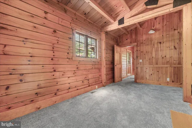 a view of closet area