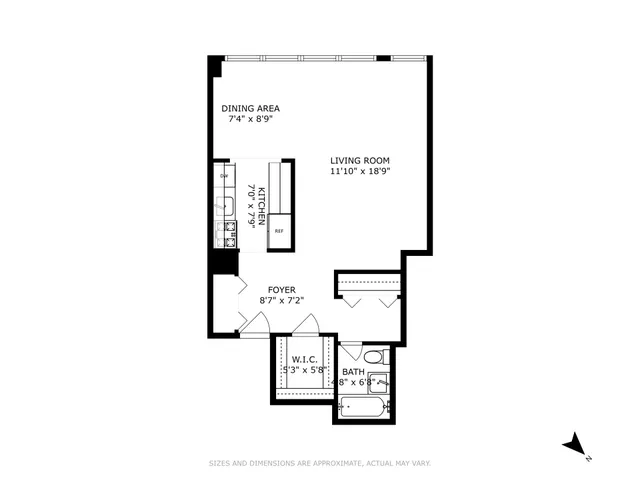 $540,000 | 75 Henry Street, Unit 5J | Brooklyn Heights