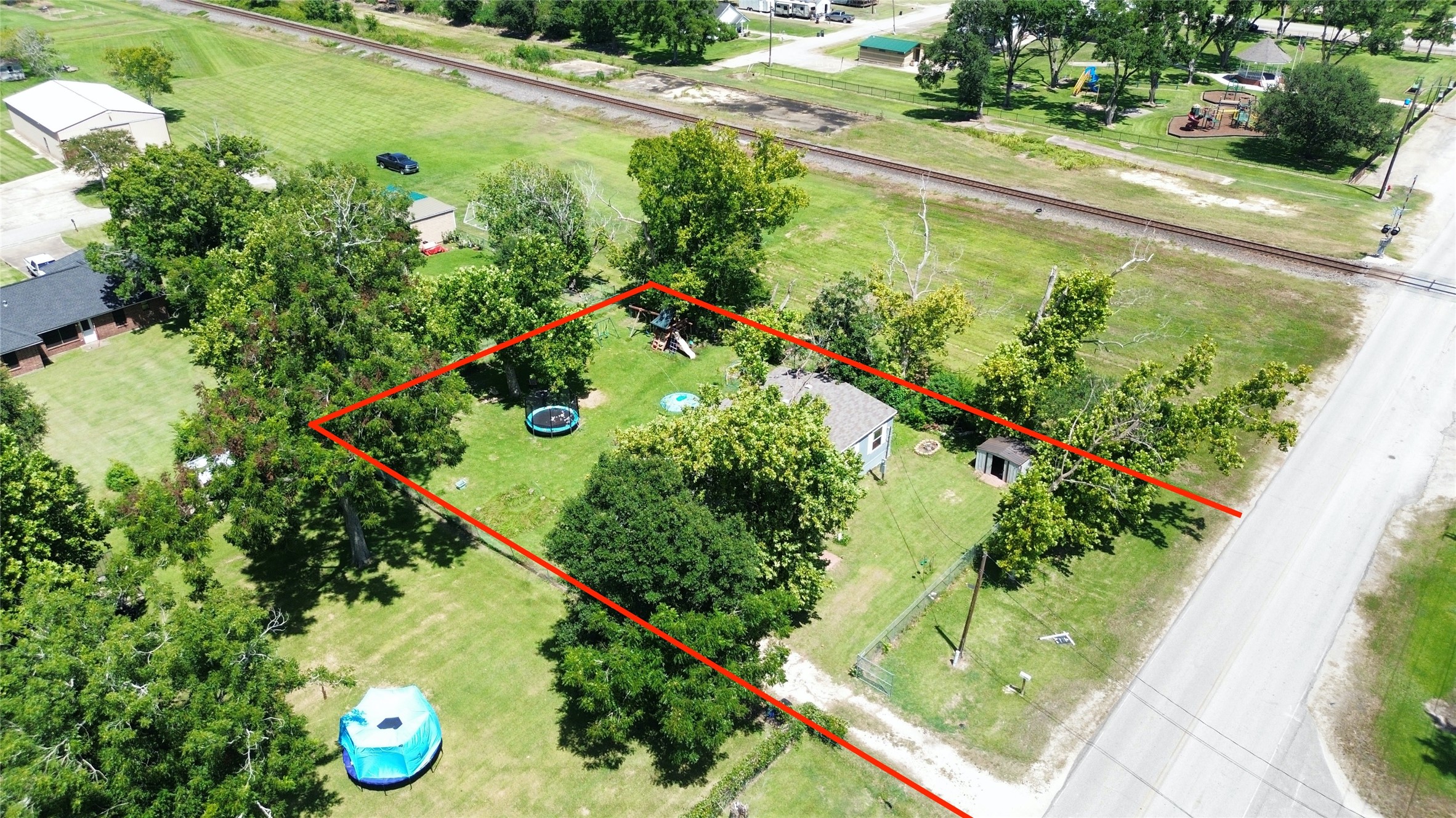 1721 Main Street Danbury, TX 77534 - Photo 13 of 17 a picture of street view